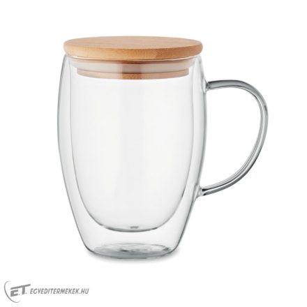 Duplafalú boroszilikát 350 ml