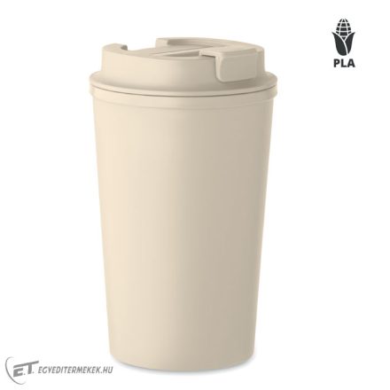 PLA duplafalú pohár 350 ml