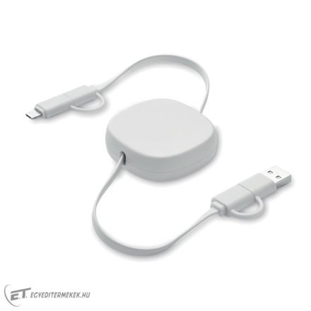 60W visszahúzható töltőkábel