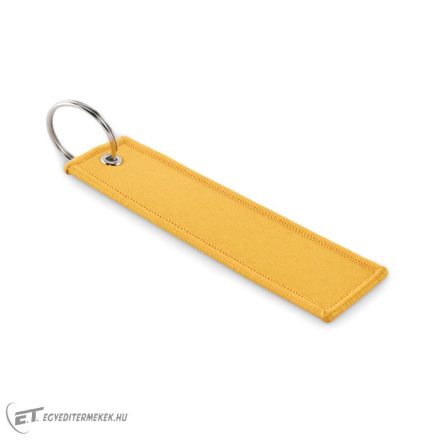 Címkés kulcstartó