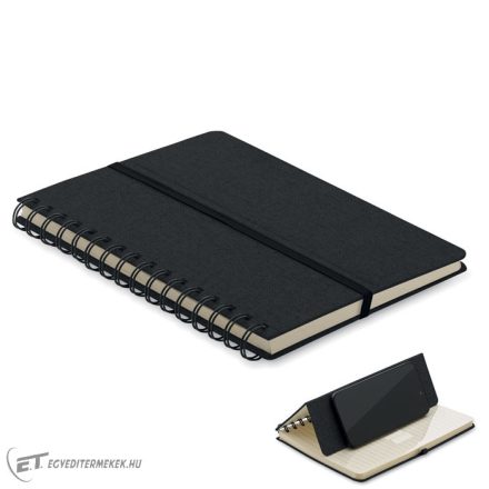 A5 notesz telefontartóval