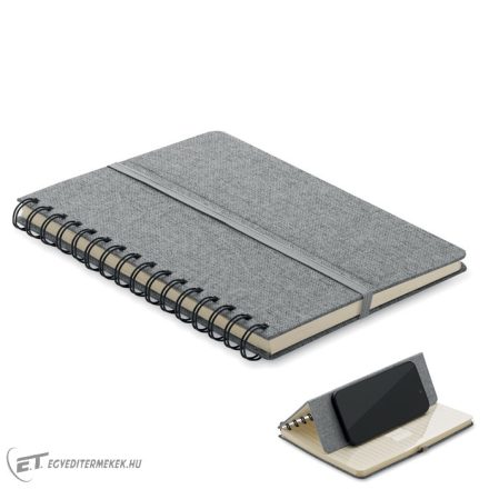 A5 notesz telefontartóval