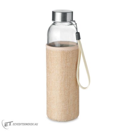 Üveg palack tokban, 500 ml
