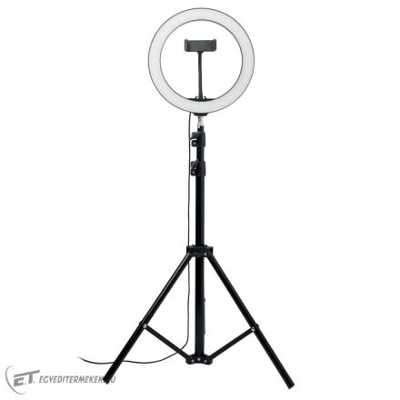 26 cm-es LED szelfi fénygyűrű