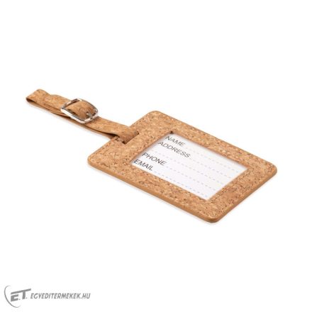 Parafa bőröndcímke