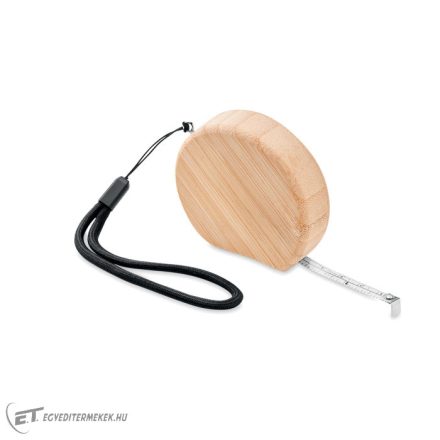Mérőszalag bambusz házban 2m