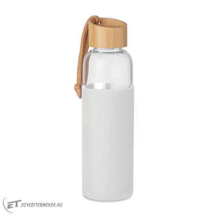 Üveg palack szilikon tok,500ml