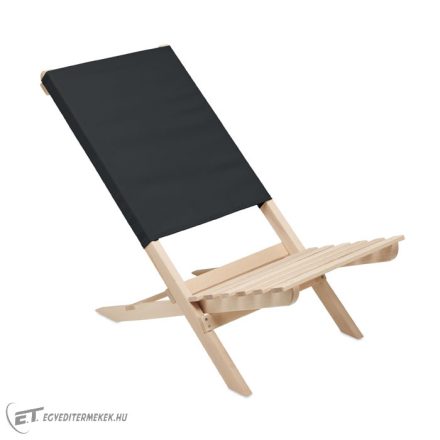 Összecsukható fa strandszék
