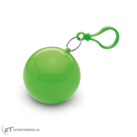 Esőponcsó gömb tokban
