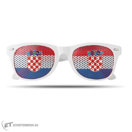 Napszemüveg mintás lencsével