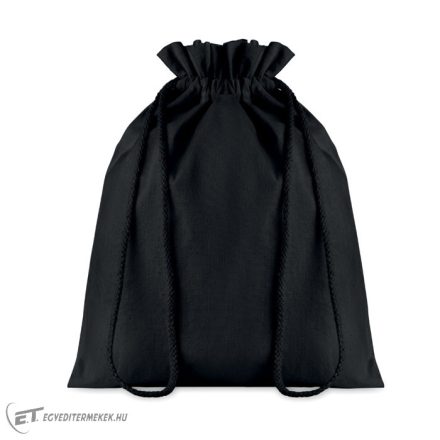 Közepes pamut zsinórós tasak