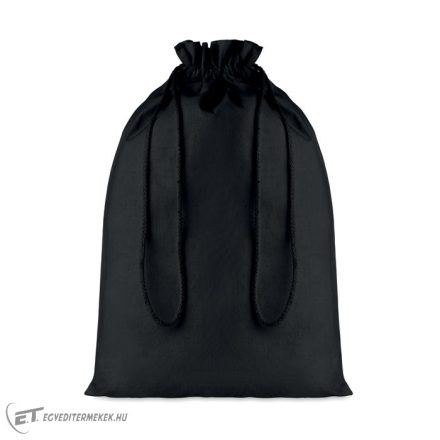Nagy pamut zsinórós tasak